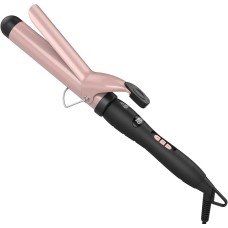 TEUMI Curling Iron 1.25 Inch, Hair Curling Wand with LCD Display, Ceramic Tourmaline Coating, Anti-scalding Insulated Tip, 140-430℉ for All Types of Hair, Includes Heat Resistant Glove and Clip