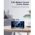 TEUMI Alarm Clocks for Bedrooms, Digital Clock with Conspicuous Blue LED Numbers, Alarm Clock for Heavy Sleepers, 6 Levels Brightness & Dim Night Model, 3 Alarm Tones, 6 Levels Volume, Snooze, 12/24H